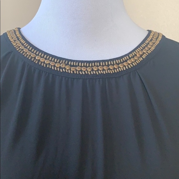 Loft black top blouse - Picture 3 of 7